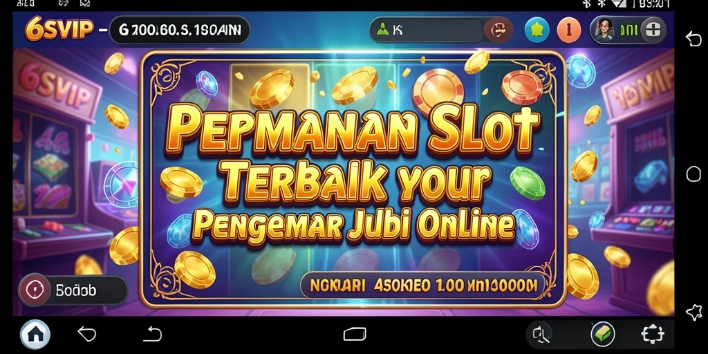 Tampilan gameplay yang mendebarkan di 6SVIP dengan berbagai slot.