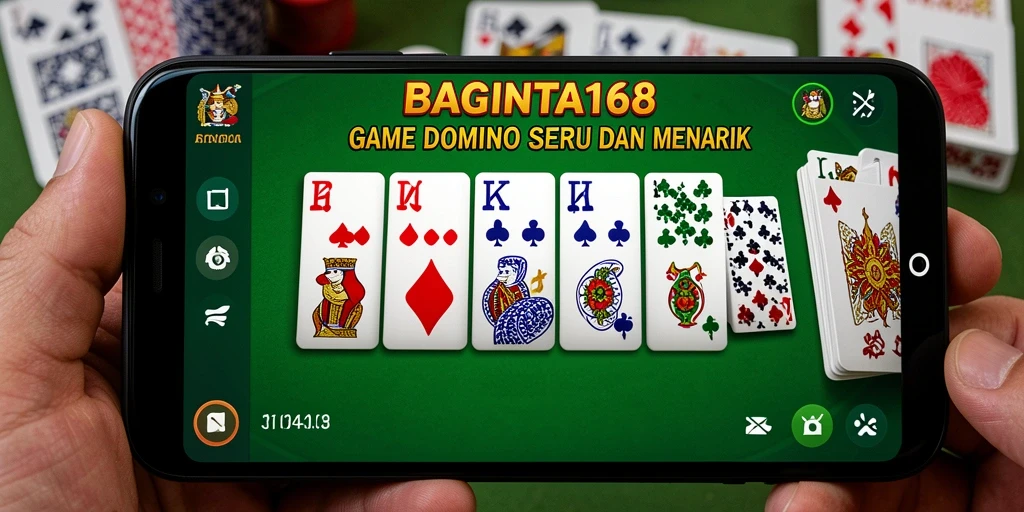 Screenshot gameplay Domino yang seru dan interaktif.