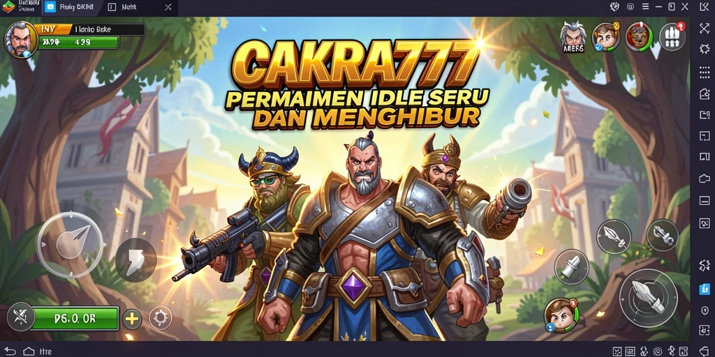 Tampilan gameplay CAKRA777 yang menarik dan interaktif.