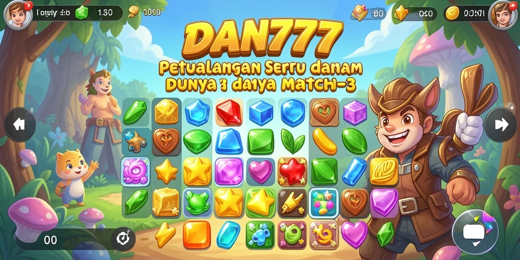 Gameplay seru dan penuh warna di DAN777.