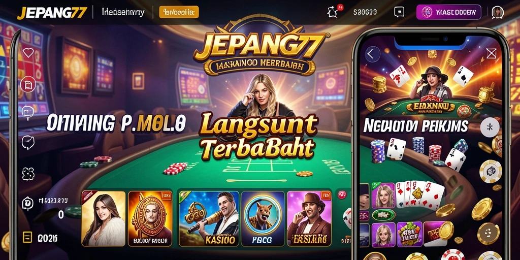 Tampilan gameplay JEPANG77 yang mendebarkan di Live Casino.