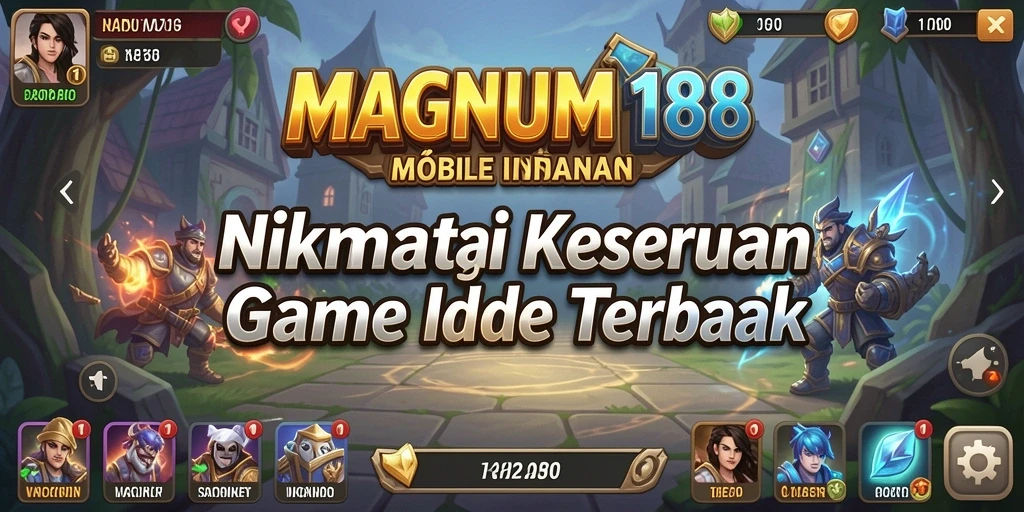 Screenshot dari gameplay idle MAGNUM188 yang seru dan menarik.