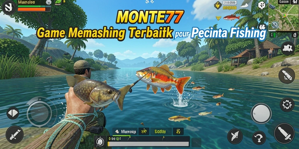 Gameplay seru dengan teknik memancing yang mendebarkan.