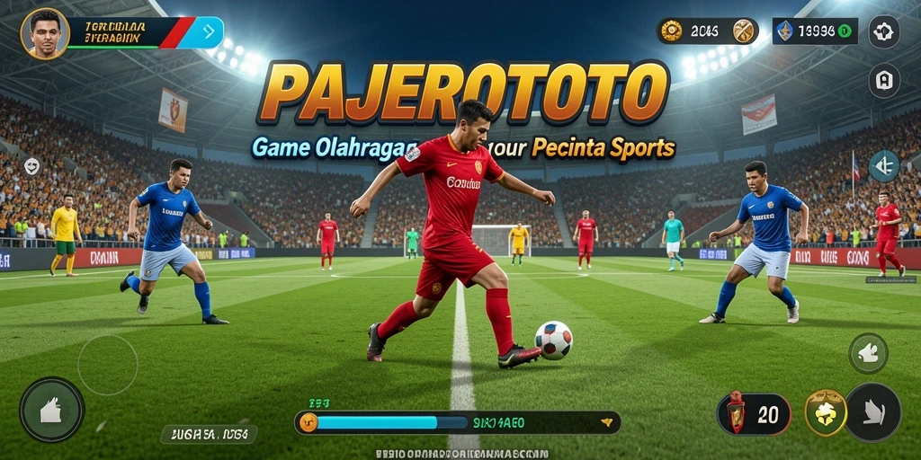 Screenshot PAJEROTOTO menampilkan pertandingan olahraga yang mendebarkan.