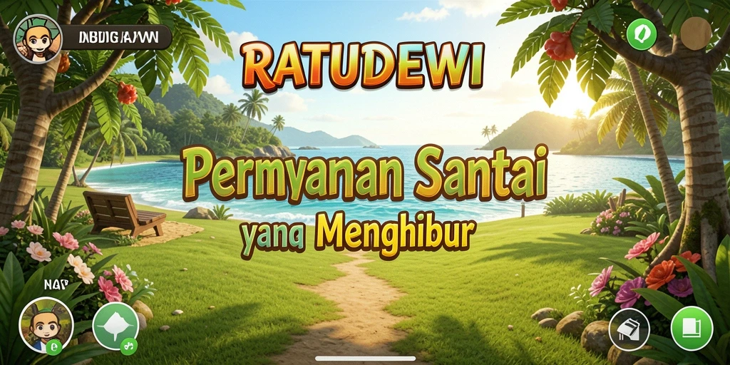 Tampilan gameplay yang seru dan menghibur dari RATUDEWI.