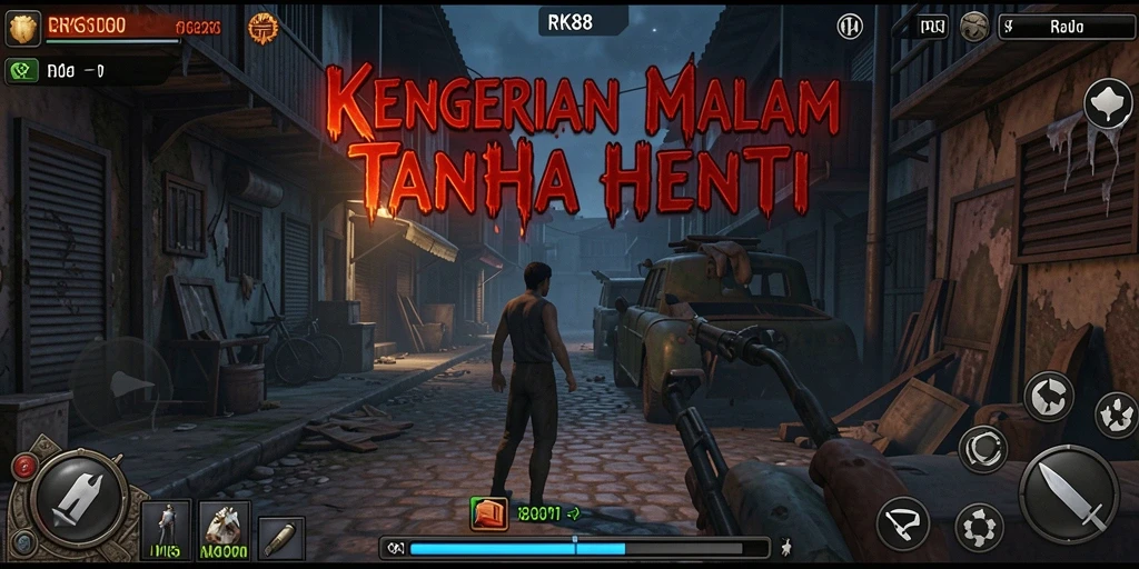 Gameplay menegangkan di tengah kegelapan yang mencekam.