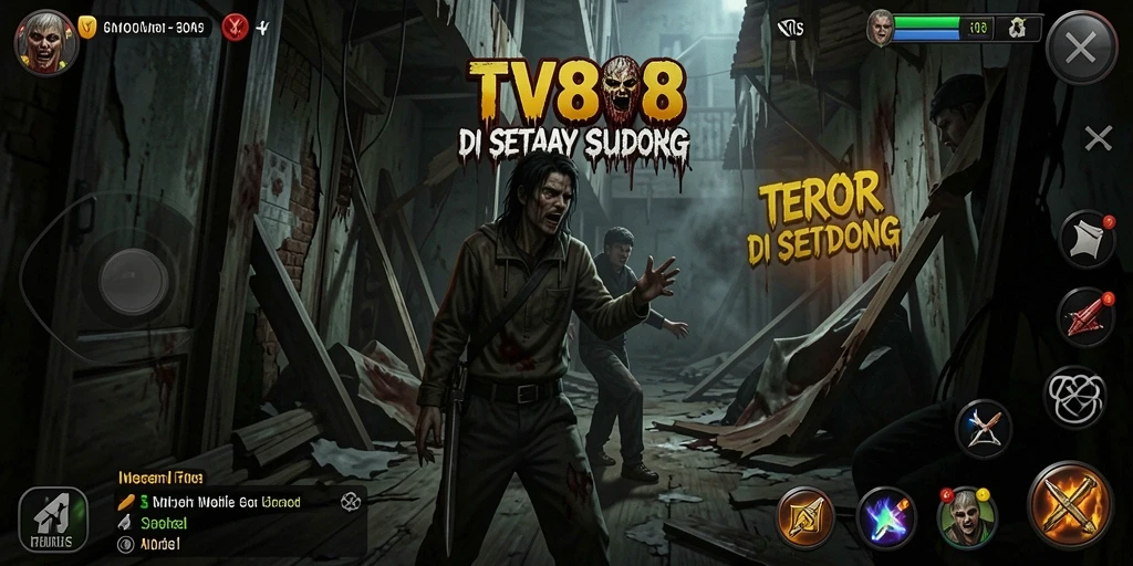 Screenshot gameplay TV888 yang mendebarkan dan mencekam.