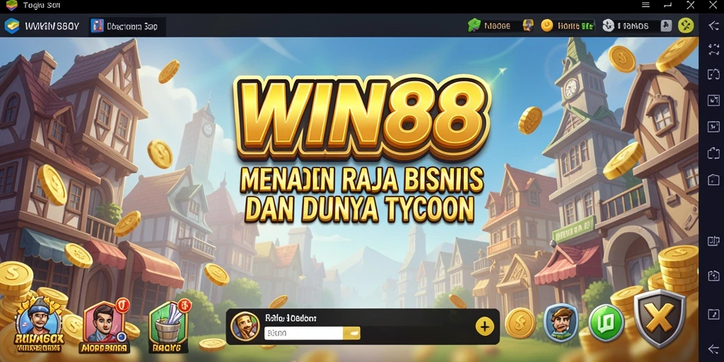 Tampilan menarik dari gameplay Tycoon dalam WIN88 yang mendebarkan.