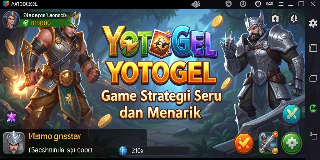 Tampilan menarik dan seru dari gameplay YOTOGEL